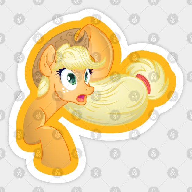 My Little Pony Applejack My Style Sticker by SketchedCrow